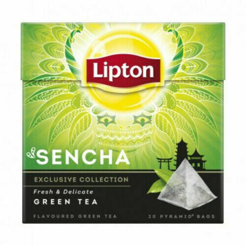 Lipton Green Sencha 4 Boxes 0f 20 (80)